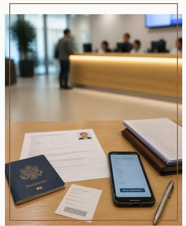Запись в визовый центр в Челябинске для подачи документов
