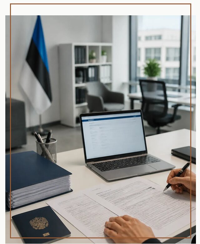 Оформление ВНЖ в Эстонии для переезда и легального проживания в Челябинске